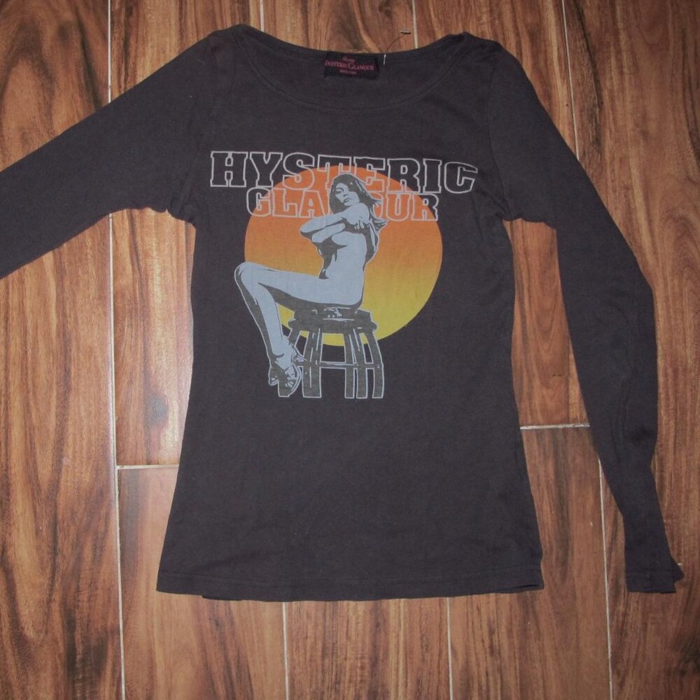 Hysteric Glamour Longsleeve Top with Sexy Graphic